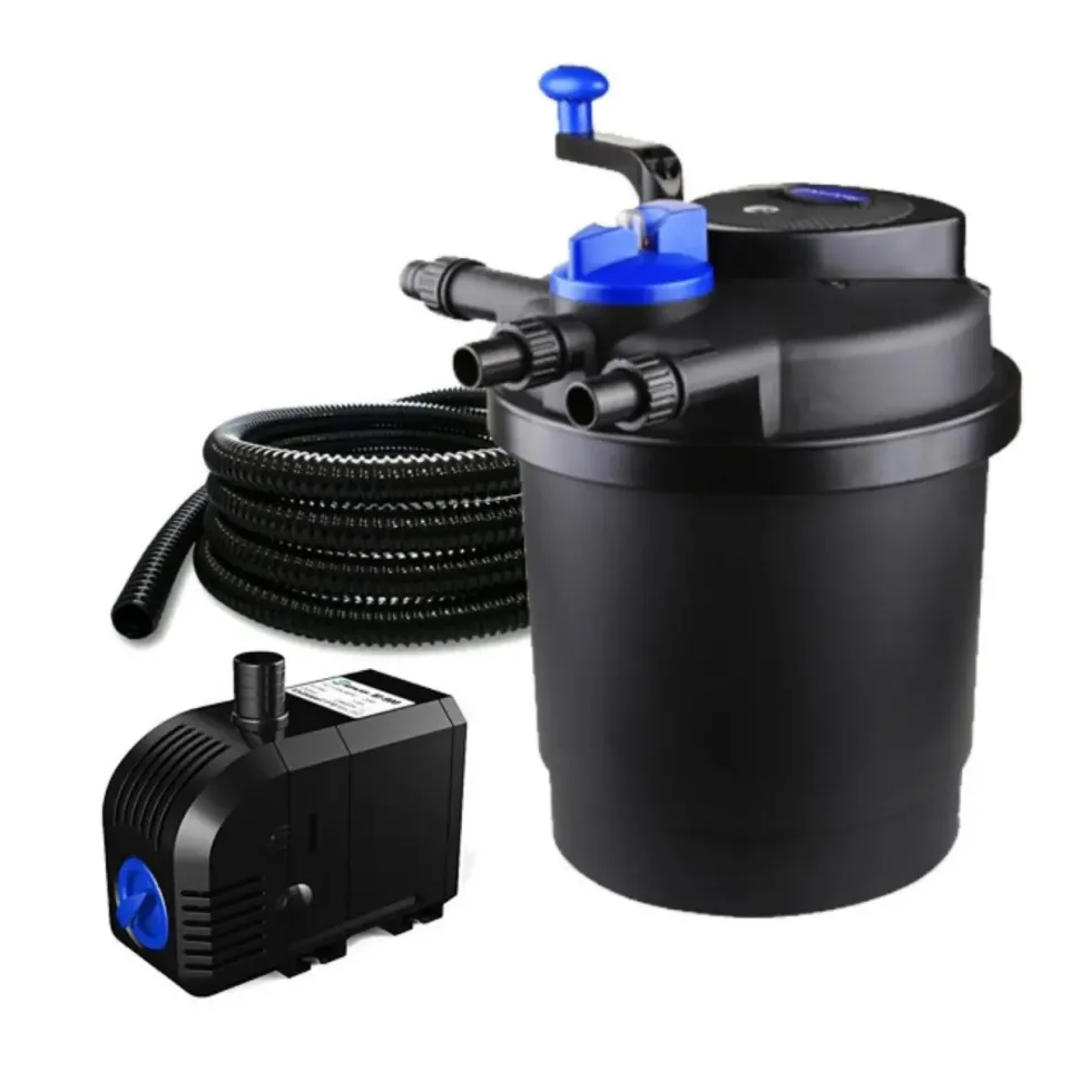 Filtre pression pour bassin avec UV et pompe, SUNSUN CPF-2500 - Kit Premium