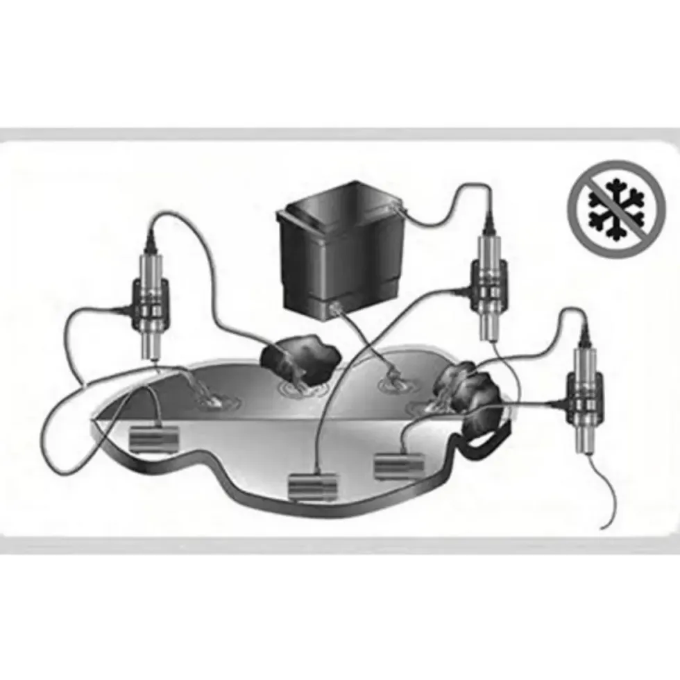 Filtre UV basse consommation pour bassin, SONBASSIN modèle CUV-155 - 55W