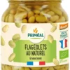 Flageolets bio de France en bocal de 370 ml