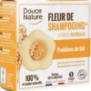 Fleur de shampoing cheveux normaux bio. Le sachet de 85 g