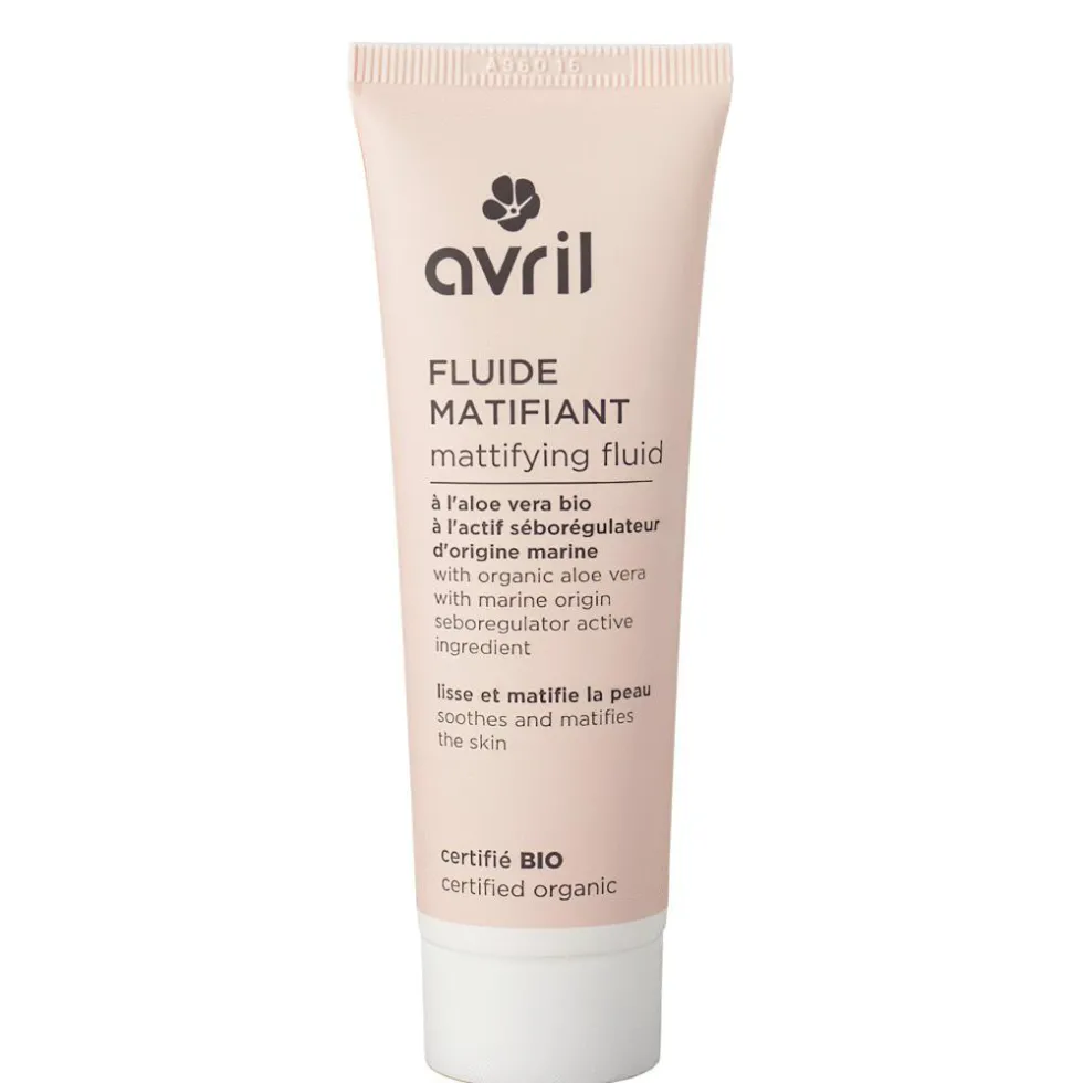 Fluide matifiant à l'aloe vera Bio Avril - 50 ml
