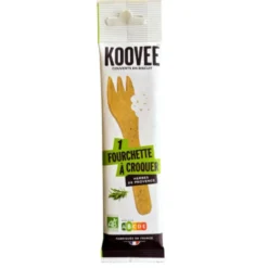 Fourchette à croquer bio aux herbes Koovee
