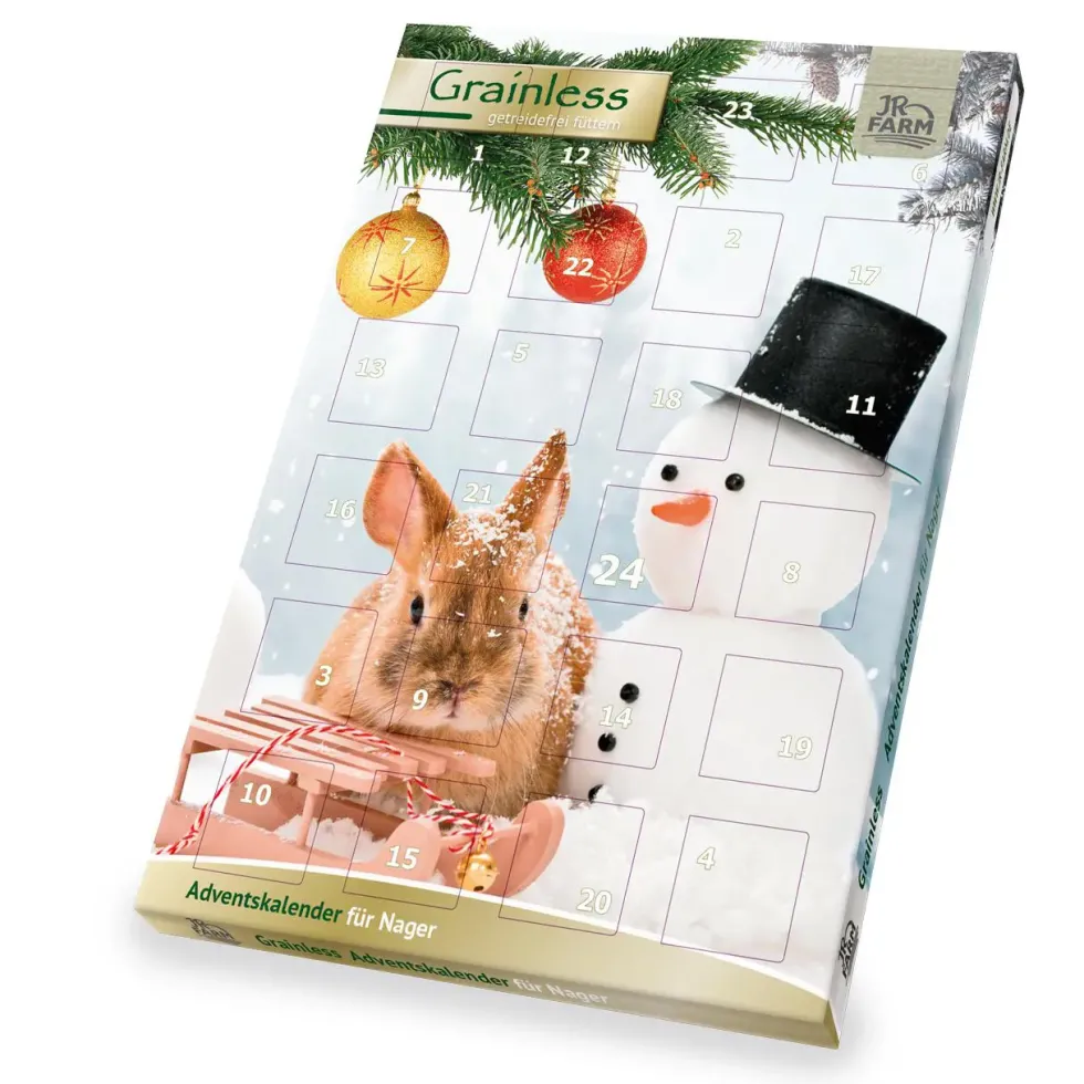 Friandise pour petit rongeur calendrier de l'avent rongeurs Bubimex