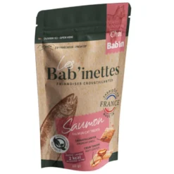 Friandises pour chat au saumon Bab'in Les Bab'inettes - 60 g