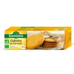 Galettes au sarrasin pur beurre bio Bonneterre - 120 g