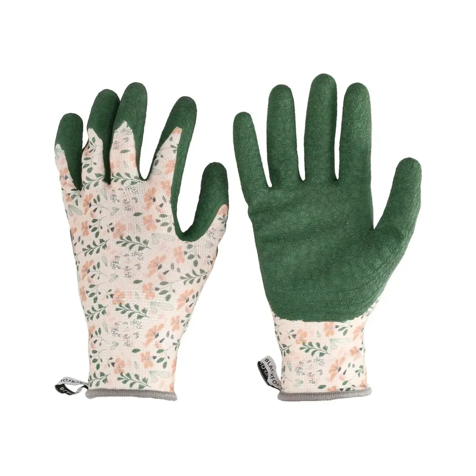 Gant Amaryllis coloris vert en maille polyester certifié GRS Blackfox - taille 8