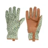 Gant Bridget coloris vert en toile et cuir Blackfox - taille 7