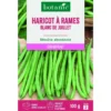 Graines de haricot à rames blanc de juillet mangetout botanic® - graines à semer
