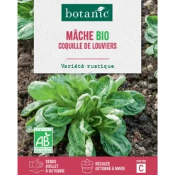 Graines de mâche coquille de Louviers bio botanic® - graines à semer