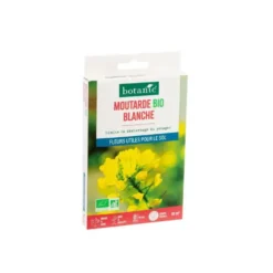Graines de moutarde blanche bio botanic® - graines à semer (10 m²)