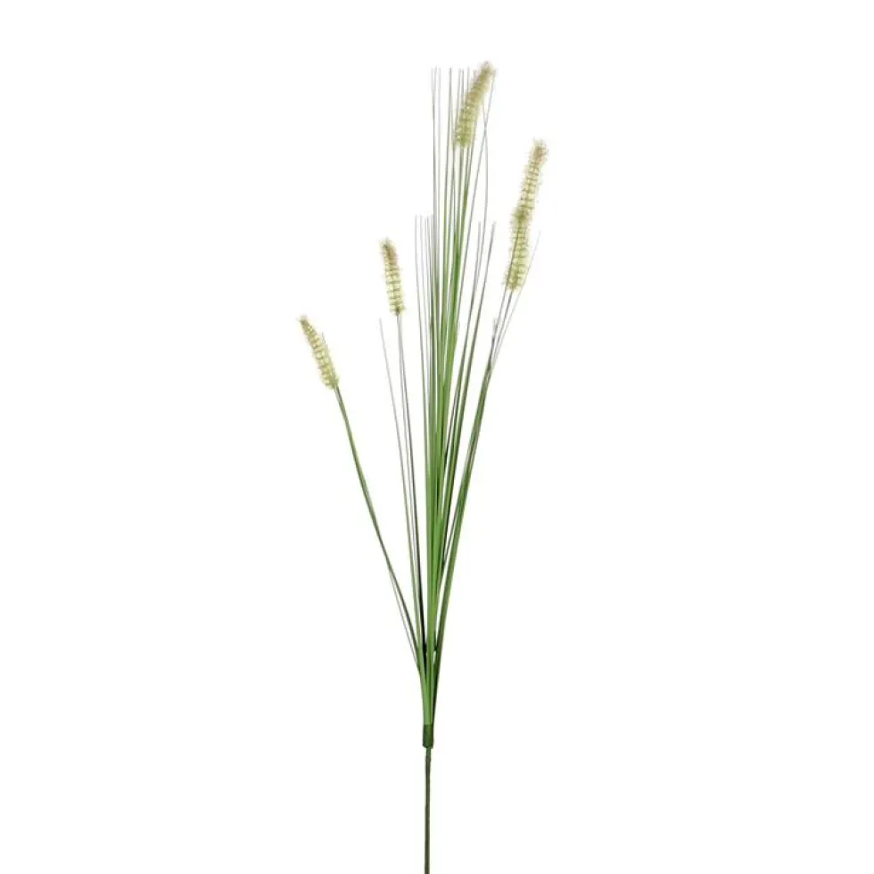 Graminée Dogtail artificielle H 84 cm