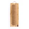 Griffoir rondin pour chat en bambou coloris beige Martin Sellier Up and Down - 55 cm