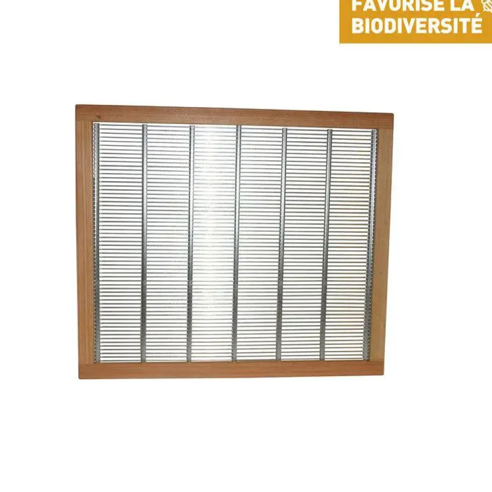 Grille à reine métallique