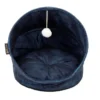 Grotte pour chat bleu Kensington Scruffs – Taille 44 x 44 x 48 cm