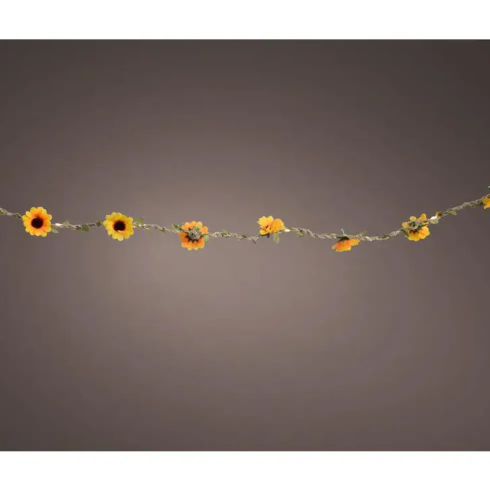Guirlande Micro LED coloris jaune - 290 x 30 cm