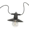 Guirlande solaire Vivo coloris noir effet blanc froid en plastique et verre Smartgarden - 5,6 m