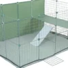 Habitat Neopark Life pour lapin coloris vert Zolux – 140 x 105 x 70 cm