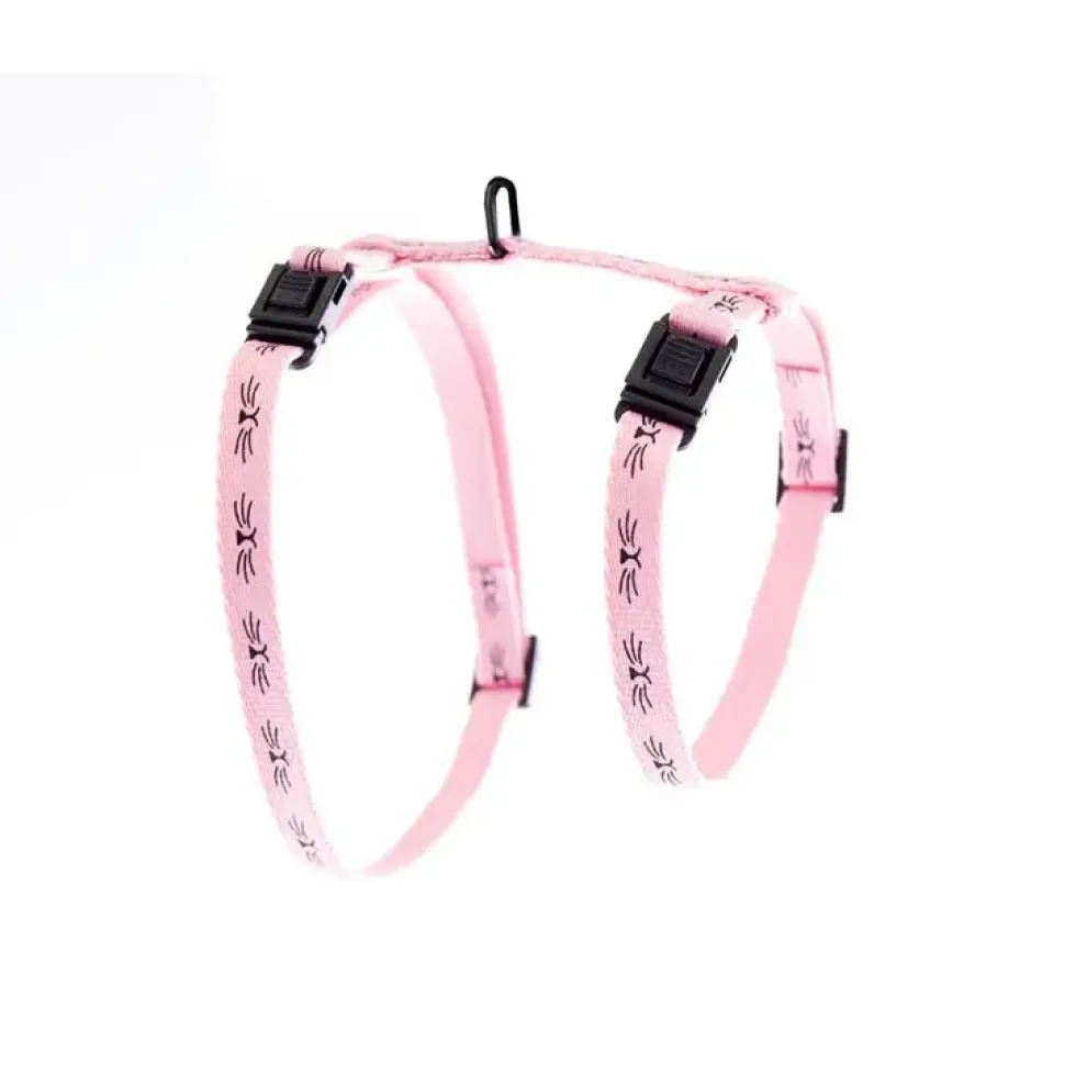 Harnais Frimousse rose