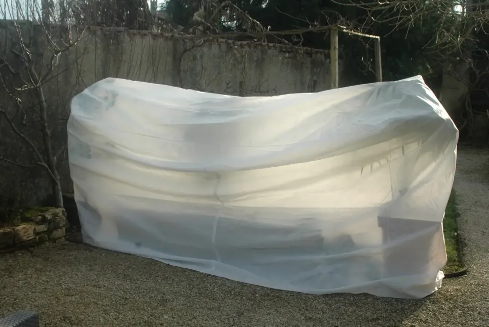 Housse d’hivernage géante avec zip d’ouverture/fermeture Jany - 3 x 1 x 2 m