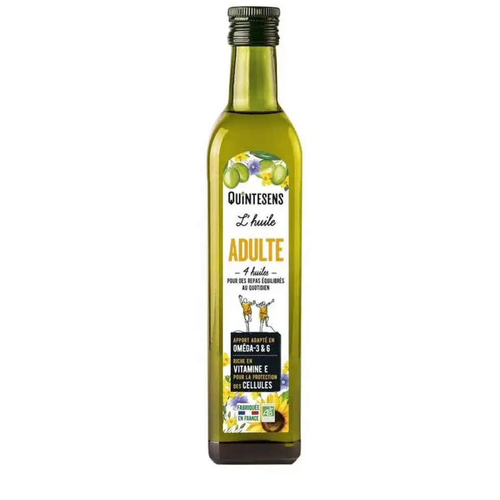 Huile adulte bio Bio Quintesens – 500 ml