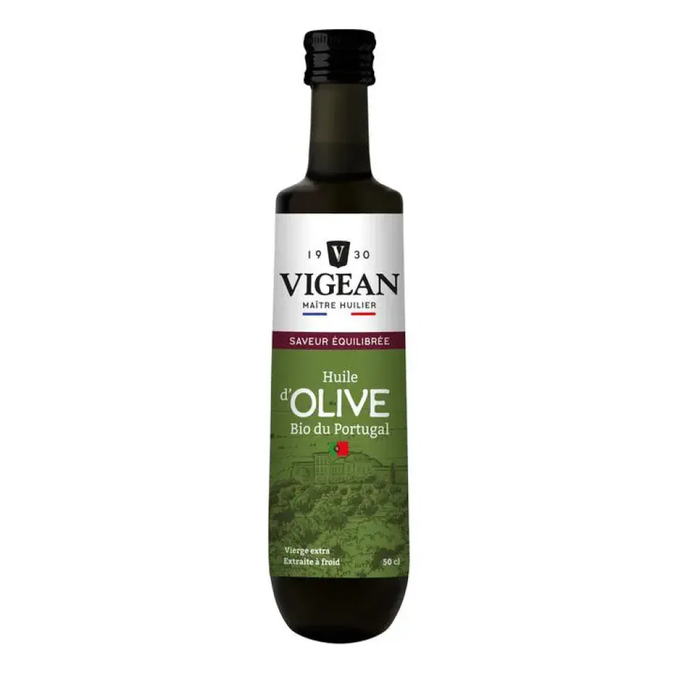 Huile d'olive bio du Portugal Vigean - 50 cL