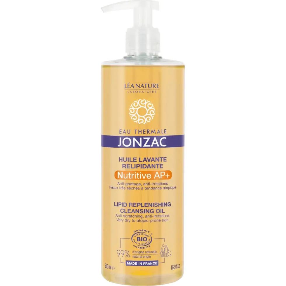 Huile lavante relipidante en flacon pompe Eau thermale Jonzac - 500 ml