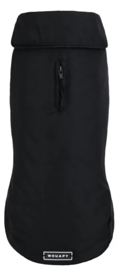Imperméable pour chien coloris noir Wouapy Economic - taille 55