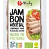 Jambon végétal légèrement fumé bio Wheaty – 100 g