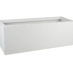 Jardinière Graphit' Up 57 L - 79,5 x 29,5 x 29,5 cm Blanc