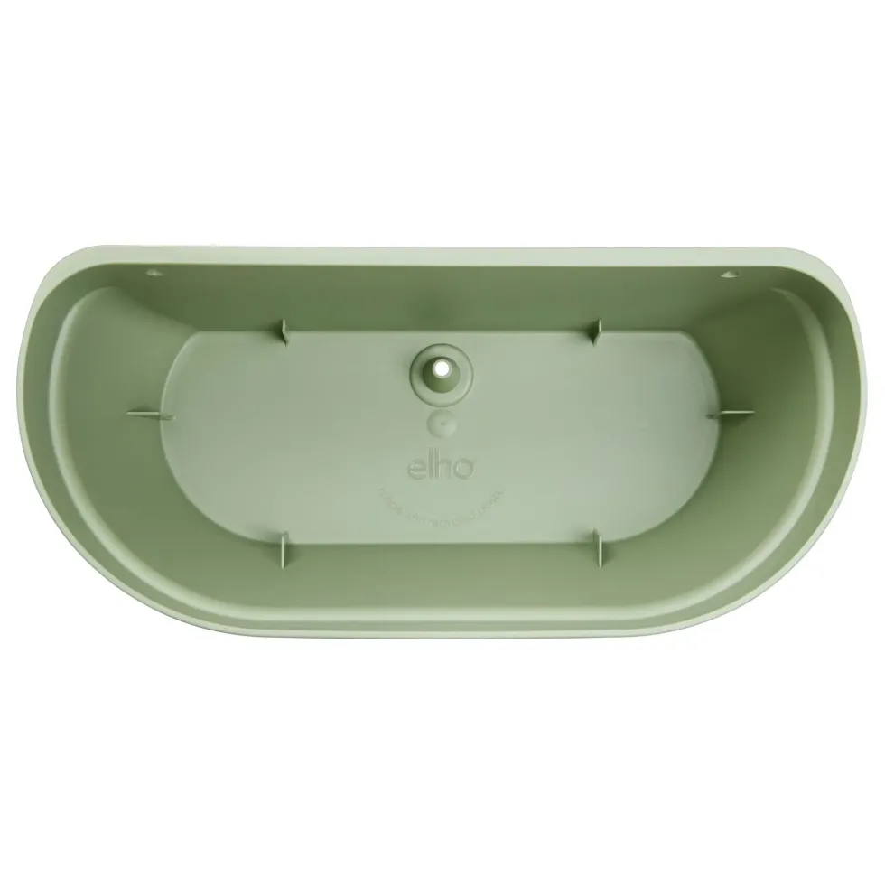 Jardinière murale en plastique recyclé coloris vert pistache Elho Vibia Campana - 14,8 x 16,2 cm