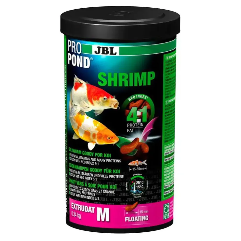 JBL ProPond Silkworms M. La boîte de 0,34 kg