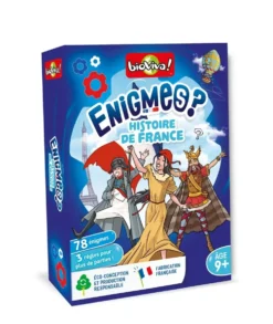 Jeu de cartes Bioviva Énigmes Histoire de France