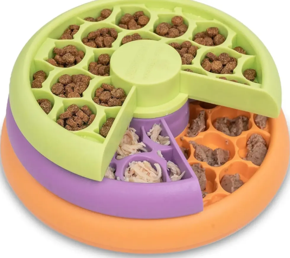 Jouet éducatif pour chaton coloris multicolore niveau 2 Nina Ottosson Lickin' Layers