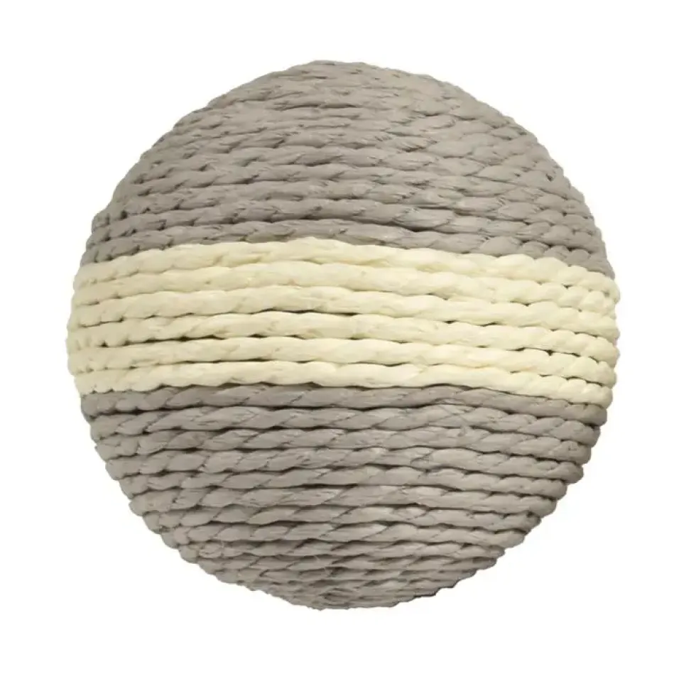 Jouet à griffer pour chat coloris gris Bobby Boule - ? 10 cm