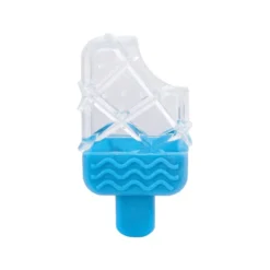 Jouet rafraîchissant pour chien en forme de glace bleue Wouapy Fresh