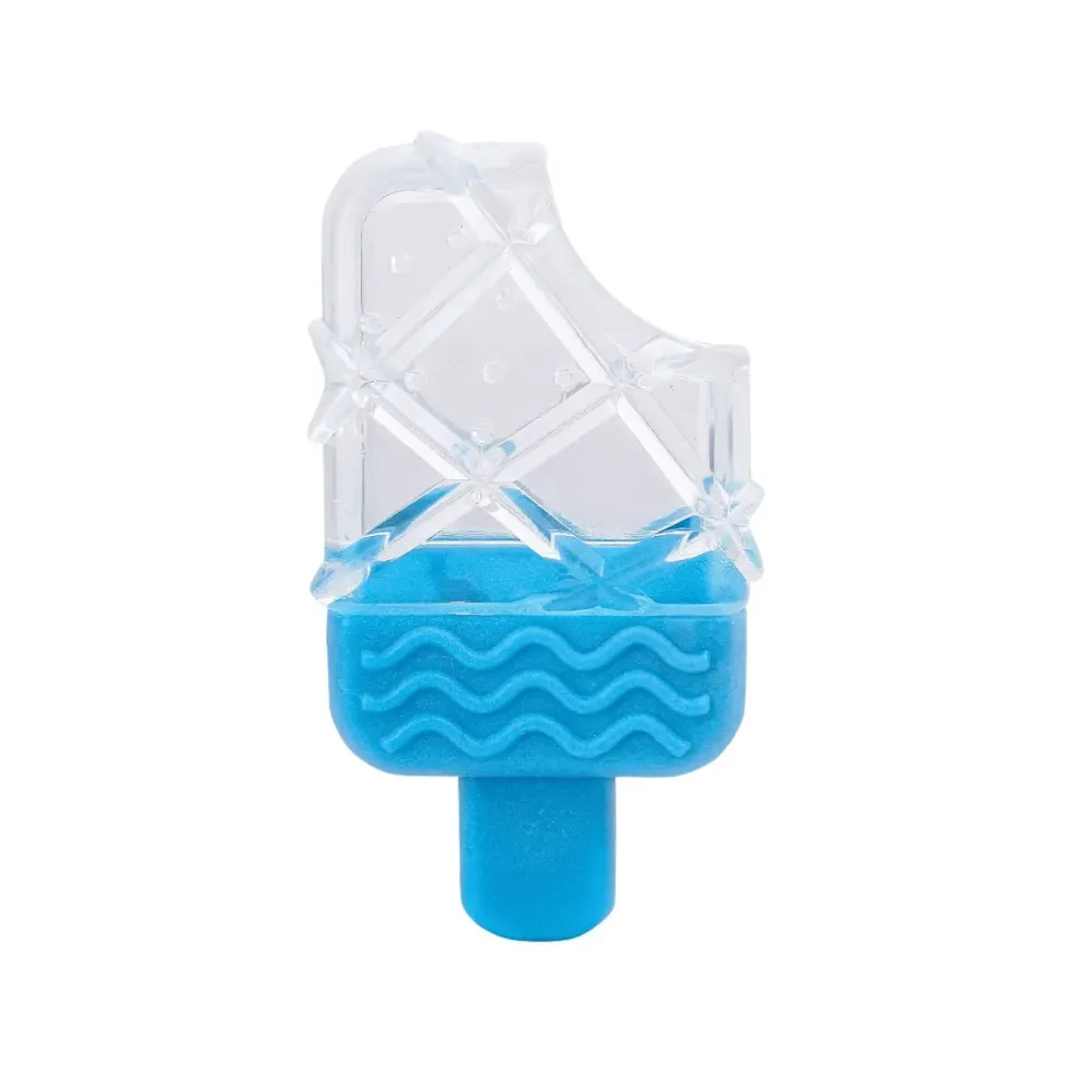 Jouet rafraîchissant pour chien en forme de glace bleue Wouapy Fresh