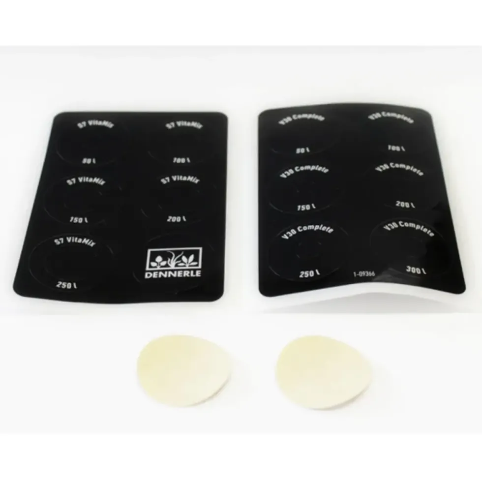 Kit de 6 bagues de dosage V30/S7 + membranes - DENNERLE modèle pour Dosator
