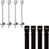 Kit de scellements 4 piquets pour trampolines Trigano
