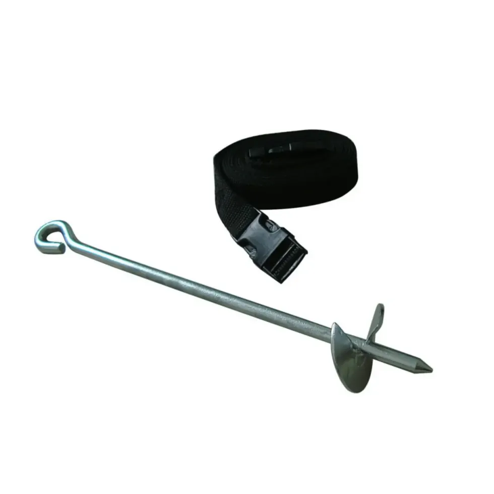 Kit de scellements 4 piquets pour trampolines Trigano