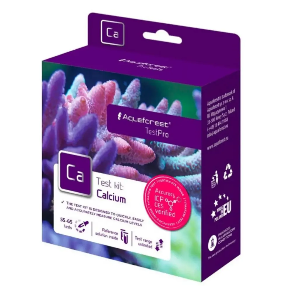 Kit de test calcium aquatique - AQUAFOREST Ca -