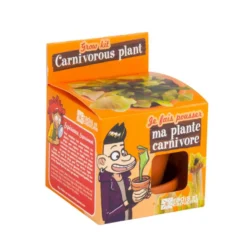 Kit Plantes carnivores avec pot et coupelle terre cuite Ø8 cm (Âge minimum 3 ans)