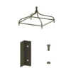 Kit pour kiosque de jardin en métal coloris rouille Vitis in Situ - 180 x H 240 cm