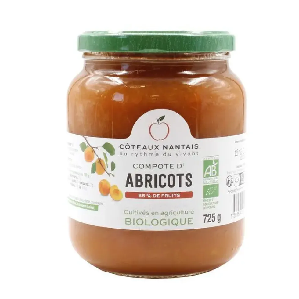 La Compote d’Abricots pot en verre 725g