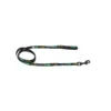 Laisse chat à motif 10 mm coloris noir - 100 cm