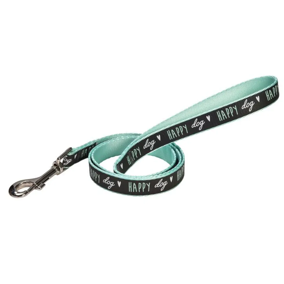 Laisse coloris vert Bobby Happy taille L