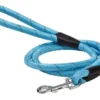 Laisse ronde bleue Bobby - 1,2 m