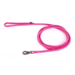 Laisse ronde rose Martin Sellier - 13 mm x 200 cm