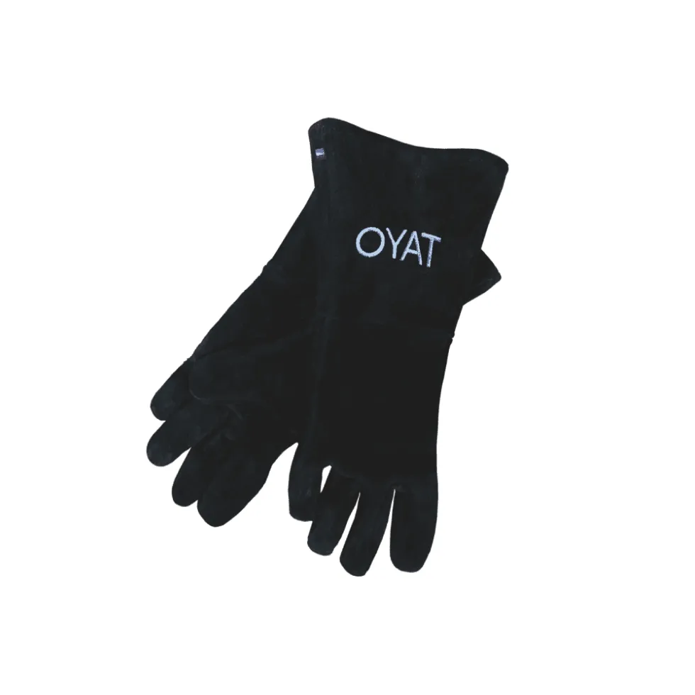 Les Gants en cuir haute température noir OYAT - taille 10