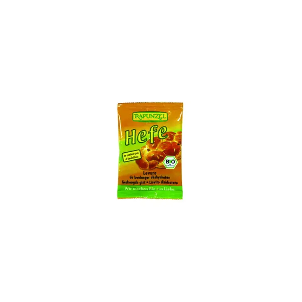 Levure de boulanger déshydratée bio Rapunzel - 9 g