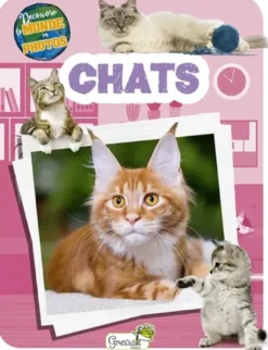 Livre "Chats - découvre le monde en photos" aux Éditions Grenouille